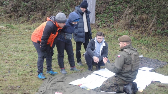 Podstawowy kurs bezpieczeństwa w ramach programu "wGotowości", Osowiec-Twierdza, 22.11.2025, fot. Adam Dąbrowski