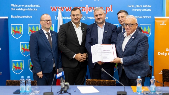 Fragment drogi krajowej nr 65 przechodzącej przez Grajewo czeka przebudowa, 29.08.2025, fot. Paweł Wądołowski