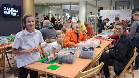 Noc bibliotek w Książnicy Podlaskiej, 13.10.2024, fot. Renata Reda