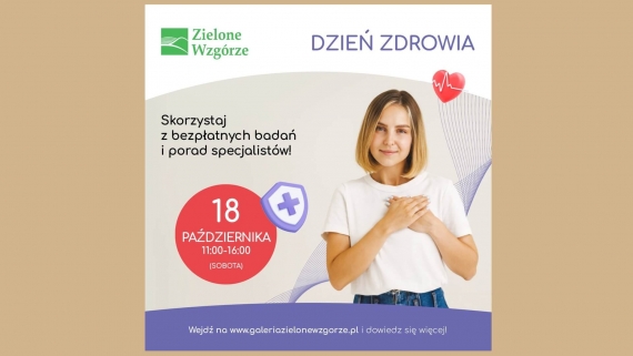 Dzień Zdrowia w Galerii Zielone Wzgórze, 18.10.2025, fot. Galeria Zielone Wzgórze/Facebook