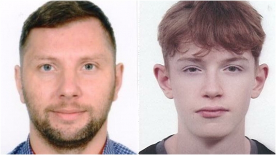 Janusz Makowski, Dawid Romanowski, źródło: Podlaska Policja