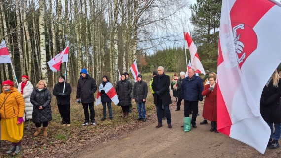 W Mostowlanach uczczono pamięć Konstantego Kalinowskiego, 22.11.2025, fot. Marek Zabrocki