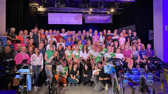 Maraton Indoor Cycling w Supraślu, 18.10.2025, fot. Aneta Łaski