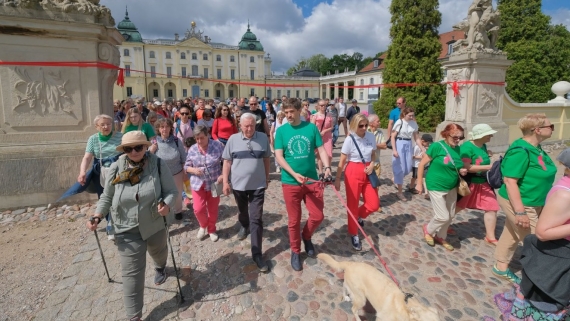 Czerwcowy "Spacer dla zdrowia" w Białymstoku, źródło: Medyk Białostocki
