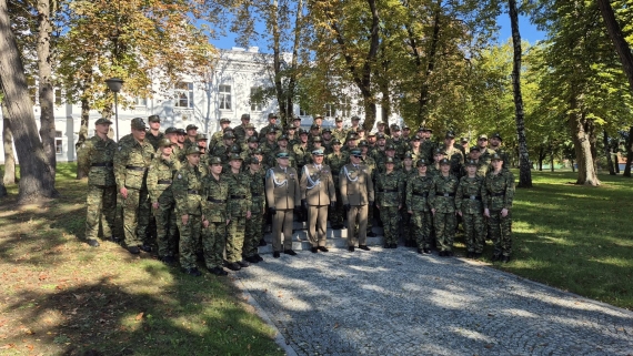 64 nowych strażników granicznych złożyło uroczyście ślubowanie w Białymstoku, 26.09.2025, fot. Marcin Gliński