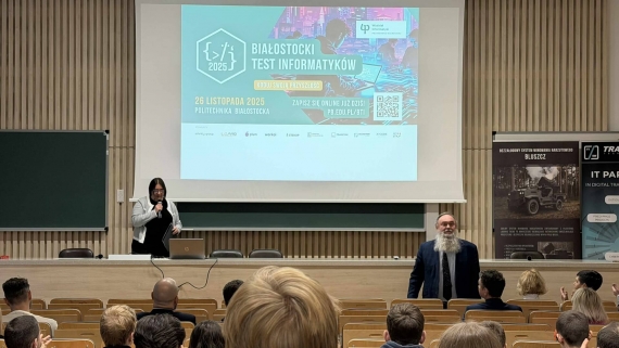 12. Białostocki Test Informatyków na Politechnice Białostockiej, 26.11.2025, fot. Gabriela Lasota