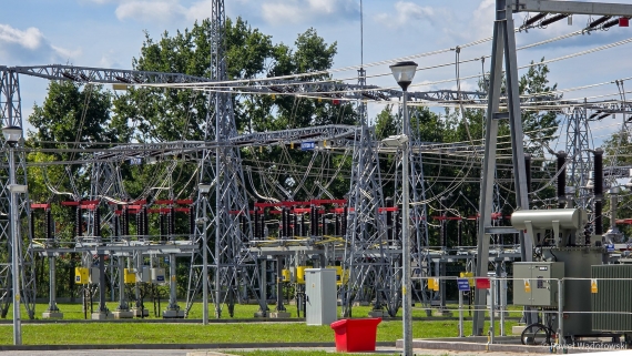 Nowe rozdzielnie PGE Dystrybucja w Łomży, 18.09.2025, fot. Paweł Wądołowski