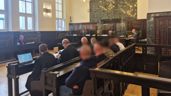 Proces oskarżonych o włamania do tirów z towarem dla hipermarketów, 11.09.2025, fot. Marta Nazarko