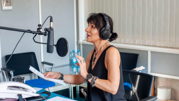 Narodowe Czytanie 2025 w Polskim Radiu Białystok, 2.09.2025, fot. Barbara Sokolińska
