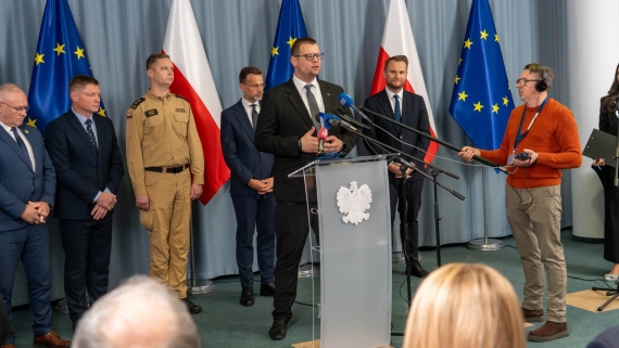 Podlaskie samorządy otrzymują pieniądze na obronę cywilną i ochronę ludności 15.10.2025