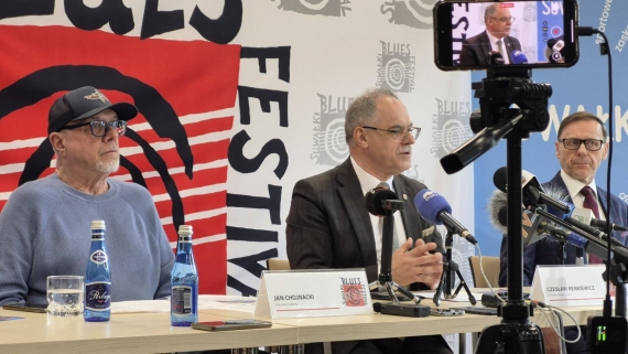 Konferencja zapowiadająca Suwałki Blues Festiwal, 24.04.2025, fot. Iza Kosakowska