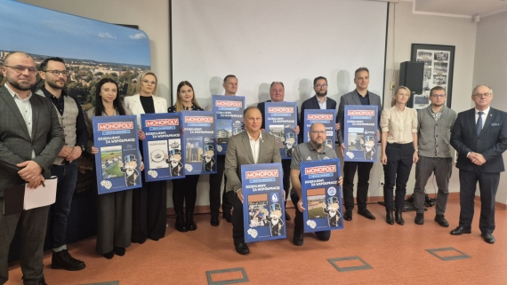 Suwałki mają własną edycję Monopoly, fot. Iza Kosakowska