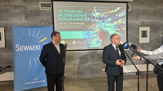 Konferencja poświęcona IX Forum Biznesowemu Pogranicza, 26.09.2025, fot. Anna Auron-Wasilewska