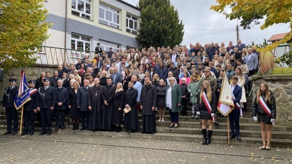 Zespół Szkół Ogólnokształcących w Knyszynie świętuje jubileusz, 17.10.2025, fot. Aneta Łaski