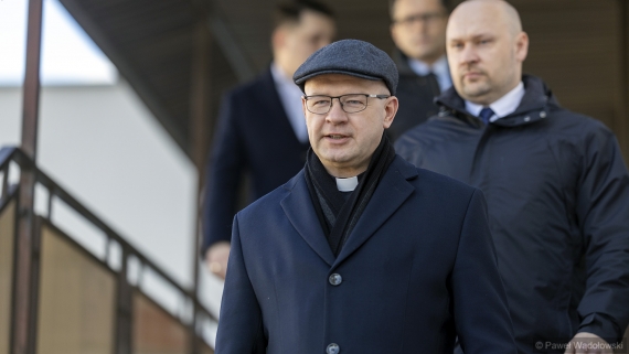 Ks. Radosław Kubeł, 3.03.2025, fot. Paweł Wądołowski