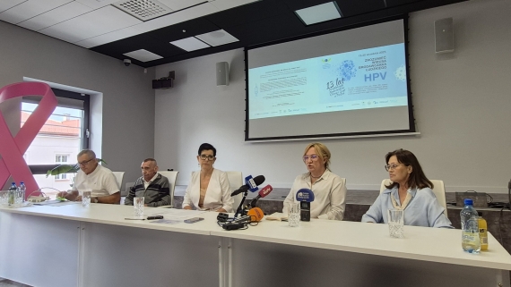 Konferencja w BCO  na temat profilaktyki nowotworów głowy i szyi, 15.09.2025, fot. Renata Reda