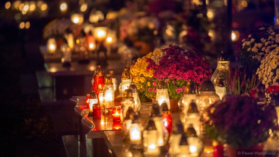 Z wizytą na cmentarzu parafialnym w Turośni Kościelnej