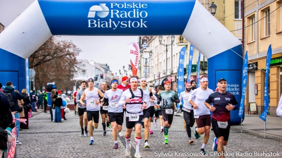 "Biegnę dla Niepodległej" w Białymstoku, 11.11.2025, fot. Sylwia Krassowska