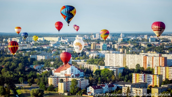 VII Fiesta Balonowa "Dolina Narwi" w Białymstoku, 22.08.2025, fot. Sylwia Krassowska