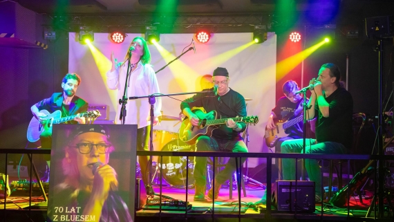 Benefis Jarosława Tioskowa "70 lat z bluesem", 16.11.2025, fot. Gabriela Lasota