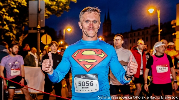 Nocna Piątka w ramach 12. PKO Białystok Półmaratonu, 10.05.2025, fot. Sylwia Krassowska