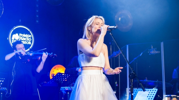 Koncert Ani Karolskiej "W drodze 2.0" w Studiu Rembrandt Polskiego Radia Białystok, 7.12.2025, fot. Barbara Sokolińska