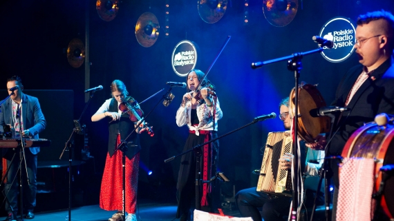Koncert zespołu Hajda Banda w Studiu Rembrandt Polskiego Radia Białystok, 23.11.2025, fot. Barbara Sokolińska