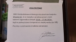 Ogłoszenie o bakterii lagionelli w białostockich blokach, fot. Renata Reda