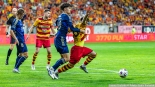 Jagiellonia Białystok - Silkeborg IF, 14.08.2025, fot. Joanna Szubzda