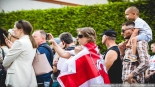 Otwarcie Skweru Wolnej Białorusi w Białymstoku, 14.07.2023, fot. Joanna Szubzda