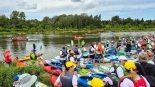 12. edycja spływu "500 kajaków", Drohiczyn, 2.08.2025, fot. Wojciech Szubzda