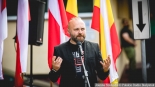 Otwarcie Skweru Wolnej Białorusi w Białymstoku, 14.07.2023, fot. Joanna Szubzda