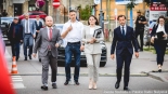 Otwarcie Skweru Wolnej Białorusi w Białymstoku, 14.07.2023, fot. Joanna Szubzda