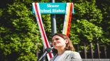 Otwarcie Skweru Wolnej Białorusi w Białymstoku, 14.07.2023, fot. Joanna Szubzda
