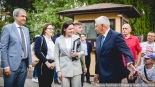 Otwarcie Skweru Wolnej Białorusi w Białymstoku, 14.07.2023, fot. Joanna Szubzda