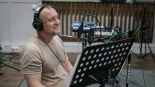 Słuchowisko "Obława" - nagranie, maj 2025, fot. Przemysław Getka/Polskie Radio Olsztyn
