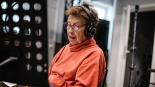 Słuchowisko "Obława" - nagranie, maj 2025, fot. Przemysław Getka/Polskie Radio Olsztyn