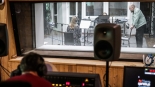 Słuchowisko "Obława" - nagranie, maj 2025, fot. Przemysław Getka/Polskie Radio Olsztyn