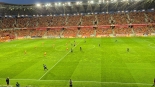 Jagiellonia Białystok - Silkeborg IF, mecz rewanżowy w 3. rundzie el. Ligi Konferencji, 14.08.2025, fot. Wojciech Szubzda