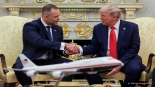Prezydent Karol Nawrocki spotkał się z Donaldem Trumpem, fot. Mikołaj Bujak/KPRP