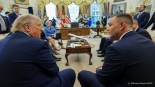 Prezydent Karol Nawrocki spotkał się z Donaldem Trumpem, fot. Mikołaj Bujak/KPRP