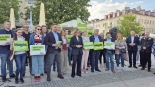 Magdalena Biejat w Białymstoku, 29.04.2025, fot. Marcin Gliński