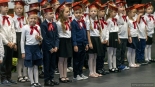 Pasowanie pierwszoklasistów przez wiceminister edukacji Katarzynę Lubnauer, 13.10.2025, fot. Paweł Wądołowski