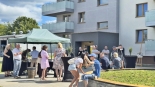 "Dzień Otwarty" nowego bloku TBS w Augustowie, 12.08.2025, fot. Marta Sołtys
