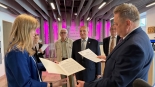 Jarosław Zieliński apeluje o uzupełnienie wystawy poświęconej Obławie Augustowskiej, 30.07.2025, fot. Anna Auron-Wasilewska