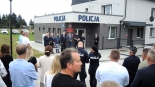 Otwarcie nowego posterunku policji w Radziłowie w powiecie grajewskim, 8.08.2025, fot. Adam Dąbrowski