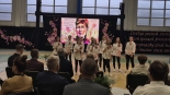 Odsłonięcie muralu Marii Konopnickiej SP nr 4 w Augustowie, 17.10.2025, fot. Iza Kosakowska