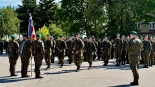 Przysięga żołnierzy dobrowolnej zasadniczej służby wojskowej w Suwałkach, 5.07.2025, fot. Anna Auron-Wasilewska