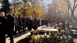 Uhonorowanie bohaterów powstań śląskich poprzez oznaczenie grobów na na cmentarzu w Suwałkach, 21.10.2025, fot. Anna Auron-Wasilewska