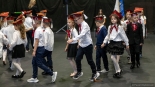 Pasowanie pierwszoklasistów przez wiceminister edukacji Katarzynę Lubnauer, 13.10.2025, fot. Paweł Wądołowski